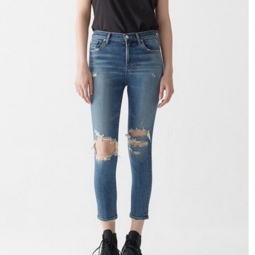 AGOLDE Sophie distressed jean - size 25 never worn